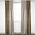 Detailed Curtain Model: 3ds Max 2011, 2014, Obj 3D model small image 1