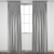 Detailed Curtain Model: 3ds Max 2011, 2014, Obj 3D model small image 3