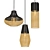 Elegant Glass Pendant Light - Vrenord 3D model small image 1