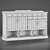 Country Yacht Cabinet: Elegant and Versatile Storage Solution 3D model small image 4