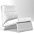 Glamorous Greta Chair by Baxter 3D model small image 3