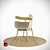 Astra Chair: Sleek Design for Modern Spaces 3D model small image 1