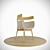 Astra Chair: Sleek Design for Modern Spaces 3D model small image 2