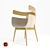 Astra Chair: Sleek Design for Modern Spaces 3D model small image 4