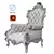 Opulent Classic Armchair: Royal Elegance 3D model small image 3