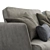 Luxury 2013 Molteni & C CHELSEA Sofa 3D model small image 4