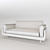 Effortlessly Elegant Olive Sofa 3D model small image 4