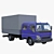 BAW Fenix 1065 Double Cab Truck: Versatile Tilt Design 3D model small image 1