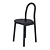Elegant Bobby Upholstered Chair 3D model small image 2