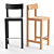 Modern Minimalist Primo Bar Stool 3D model small image 5