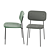 Sleek Soft Edge 10 Chair 3D model small image 5