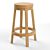 Modern Spin Counter Stool: Stylish & Functional 3D model small image 5