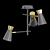 Lampatron KERTY 3: Modern Metal Pendant Lamp 3D model small image 2