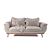 Modern Corona Sofa 3D model small image 2