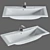  BelBagno Marino 100 - Sleek and Spacious Sink 3D model small image 1