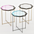 Gem Smoke Side Table: Modern Elegance 3D model small image 1