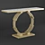 Modern Gold & Bronze Console Tables 3D model small image 5