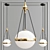 Elegance Defined: Pendant Lights Collection 3D model small image 4