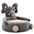 Playful Elephant Kids Chair 3D model small image 3