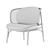 Elegant Thonet Vienna Armchair 3D model small image 3