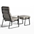 Italian Designer Armchair 3D model small image 3