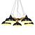Modern Chandelier Collection 3D model small image 3