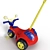 Paws on Wheels: Cotiplas Tricycle 3D model small image 2