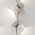Elegant Crumpled Paper Pendant 3D model small image 3