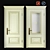 VIVA Classic Interior Door 3D model small image 1