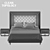 Modern 3D Bed Model 3D model small image 3