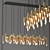 Elegance Defined: Rameau Chandelier 3D model small image 1