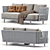 Modern Moments 3-Seater Sofa 3D model small image 2