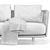 Modern Moments 3-Seater Sofa 3D model small image 4