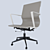 Sleek Executive Office Chair 3D model small image 1