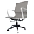 Sleek Executive Office Chair 3D model small image 4