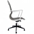 Sleek Executive Office Chair 3D model small image 5