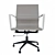 Sleek Executive Office Chair 3D model small image 6