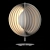 Vintage Moon Lamp by Verner Panton 3D model small image 4