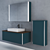 Duravit XSquare: Sleek and Modern Bathroom Furnishings 3D model small image 3