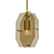 Elegant Brass Pendant Light 3D model small image 1