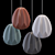 Scandinavian Style Pendant Lamp - Lampatron MEDDEL 3D model small image 3