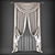 Elegant Polys Curtains 3D model small image 1