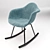 Elegant Kenna Rocking Chair 3D model small image 4