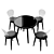 4union Dining Set: Elegant & Functional 3D model small image 1