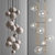 Bolle Tela Gallotti Pendant: Magical Cluster Ceiling Light 3D model small image 1