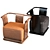 Elegant Costantini Simone Chair 3D model small image 1