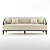 Biarritz Scroll Arm Sofa 3D model small image 2