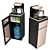 China-Built Water Cooler: Sleek Design & Optimal Cooling 3D model small image 4