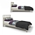 Hoff Sherlock Single Bed 3D model small image 7