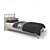 Hoff Sherlock Single Bed 3D model small image 9